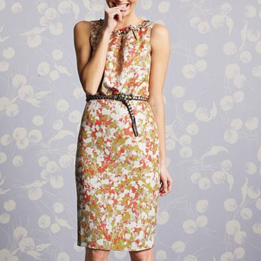 Boden Limited Edition Retro Dress Sequin Detail